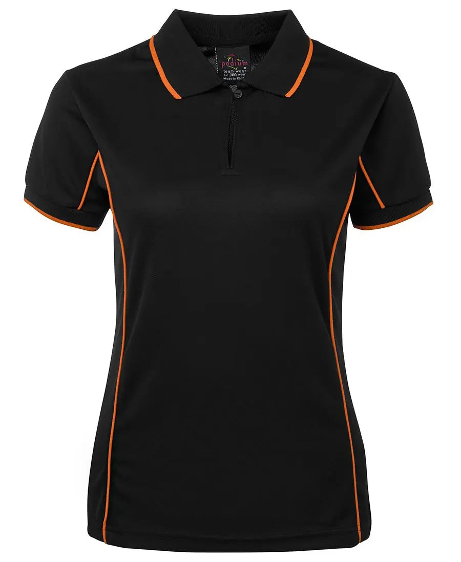 JB'S Podium Women’s Piping Work Polo Shirt 7LPI Metro Workwear